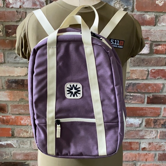 Walker Goods Handbags - Walker Family Goods Arrow Pack Purple Backpack